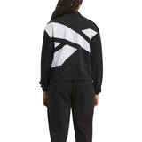 Reebok Womens Banded Track Jacket IT5643 Black / White S