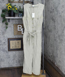 A New Day Women's Sleeveless Linen Jumpsuit 564309