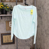 All In Motion Women's Super Soft Modal Sweatshirt 83817118 Aqua Green S