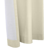 Thermalogic Topsions Room Darkening Curtain Panel Pair Natural Brown 80x63