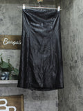 GUESS Womens Sleeveless Faux Leather Tanya Strapless Mini Dress Jet Black 10