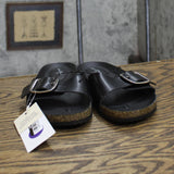 Universal Thread Womens Cameron Single Band Footbed Sandals 89998530 Black 6M