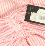 Kate Spade Long Cover-Up Skirt with Shirred Open Side Begonia Bloom Pink L