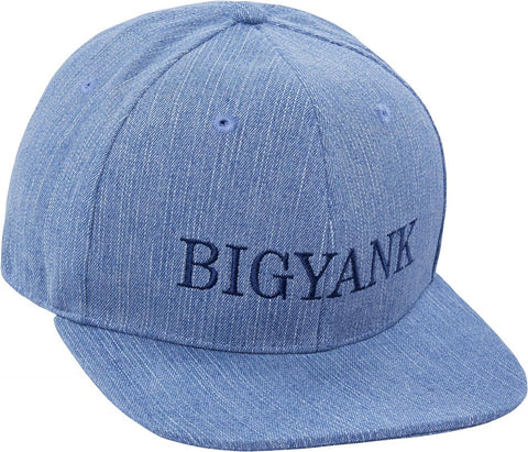 Big Yank Mens Snapchat Baseball Hat Cap Denim Denim Blue One Size