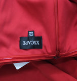 Xscape Womens Plus Size Long Off the Shoulder Scuba Crepe Dress Gown Red 16W