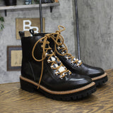 A New Day Womens Leighton Hiking Boots 85973869 Black 9.5M