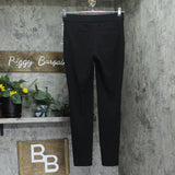 Kasper Womens Pull-On Stretch Ankle Pants 10924325 Black XS