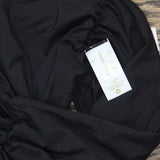 Anne Cole Womens High Waist to Fold Over Shirred Bikini Bottom MYMB36001 Black M