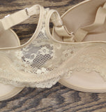Maidenform Womens Pure Genius T-Back Underwire Bra 07112 Latte Lift Brown 38DD