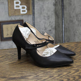 Journee Collection Sidney Women's Pumps Heels SIDNEY-PUMP Black 7.5M
