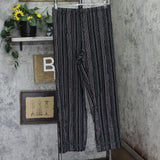Sunday Brunch Notch Collar Pajama Set A665060 Multi Black M