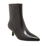 A New Day Womens Lonnie Kitten Heel Stretch Ankle Boots 90511444 Black 7M