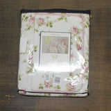 Royal Court Country Chic Floral 2 Piece Quilt Set Rosemary White Multi Twin