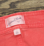 Universal Thread High-Rise Sailor Denim Jean Shorts 93070841 Red 16
