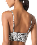 Michael Michael Kors Womens Underwire Bikini Top MM54104 White / Black S