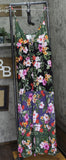 Bar III Womens Floral-Print Tiered Cover Up Dress MBTH25834 Multi Black S