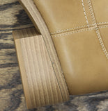 Universal Thread Wide Mid Calf Western Riding Round Toe Boots Tan Brown 8M-WC