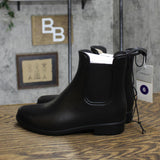 A New Day Women's Chelsea Rain Boots 53847121 Black 6M