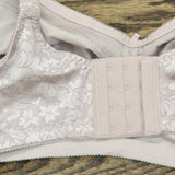 Bali Wire-Free Bra Double Support M-Frame Cushioned Flexible Fit Purple 40D