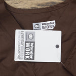 Wonderwink Womens Unisex V-Neck Top Shirt Chocolate Brown XS