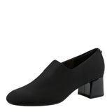 Easy Spirit Womens Denisa Slip On Block Heels SEDENISA2 Black 6M