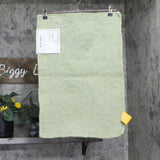 Knights Bridge Circles 100% Soft Plush Cotton Bath Rug Sage Green 17x24