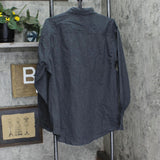 Wolverine Men's Plainwell Long Sleeve Shirt W1206410-031 Onyx Heather Gray L