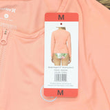 Hurley Womens UPF 50+ Long Sleeve Rashguard 1580006 Coral Pink M