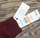 Calvin Klein 2-Piece Sweater Set with Matching Button-Down Shirt Burgundy Red 7
