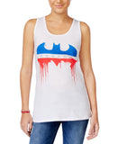 Batman Juniors  Graphic Tank Top White L