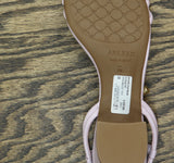Arezzo Camila Mid-Block Strap Sandal Soft Violet Purple 7B