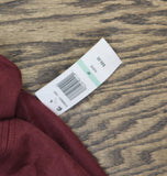 Msk Womens Petite V-Neck Fit Flare Faux Suede Dress 91699953V Merlot Purple 8P