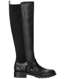 Style & Co. Womens Verrlee Faux Leather Knee-High Boots 10017862900 Black 6M