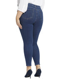 NYDJ Womens Plus Ami Quinn Skinny Jeans WPRIAS8515 Quinn Blue 20W