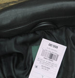Wild Fable Womens Boxy Faux Leather Jacket 94719188 Black L