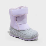 Cat & Jack Toddler Girls Lenny Winter Boots AEX55 Purple 9T