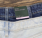 Wild Fable Womens Mid-Rise 90's Relaxed Straight Jeans 90632717 Light Blue 0