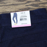 Hue Women's Mid-Rise Stretch Slim Fit Pull On Denim Leggings 21266MN