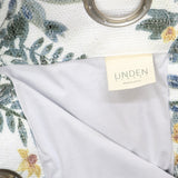 Linden Street Blackout Single Curtain Panel Multi Floral Green Blue 50x108