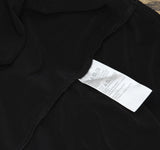 Susan Graver Womens Knit Drawstring Waist Shirt Dress A692194 Black 2XP