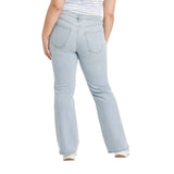 Universal Thread Womens High-Rise Flare Jeans 89510034 Light Wash Blue 14 Short