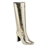 A New Day Womens Diva Stovepipe Tall Boots 90974902 Gold Yellow 7M