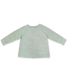 Style & Co Womens Plus Size Marl Pointelle Cuffed Sweater Mint Ice Green 1X