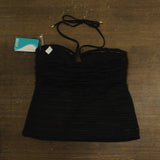 Coco Reef Womens Opal Bandini Swim Top Tankini U2D634 Cast Black 38C