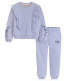 Scotch & Soda Fleece Sweatshirt and Joggers 2-Piece Set Sweet Lavender Purple 6