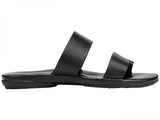 Naturalizer Genn-Drift Flat Sandals Women's Shoes H5634L1 Black 8.5M