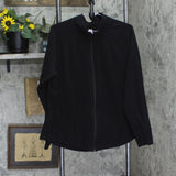 Old Navy Womens Active Fleece Full Zip Jacket 166fe3c9600794 Black XL