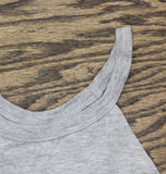 Cold Crush Juniors Vive La France Graphic High-Neck Tank Top Gray / Multi M