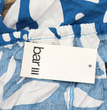Bar III Catch The Wave Printed Cover Up Pants MBCW26841 Cove Crush Blue XS