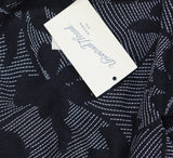 Universal Thread Womens Short Sleeve Collared Button-Down Shirt Black Floral XXL